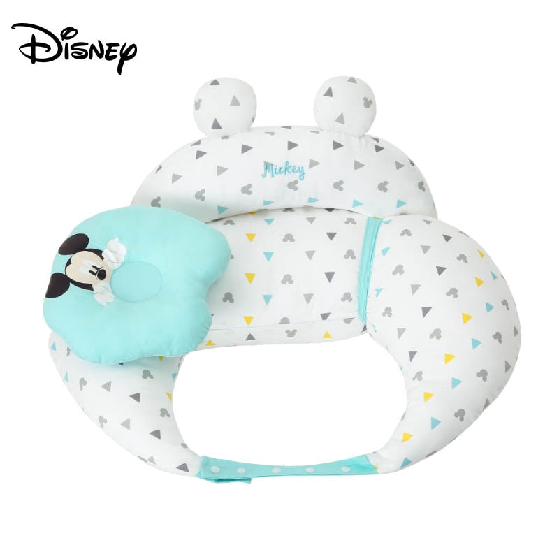 Disney Mickey Feeding Artifact Breastfeeding Pillow Belt Seat Pillow Anti-Swelling Milk Chair Support Pillow