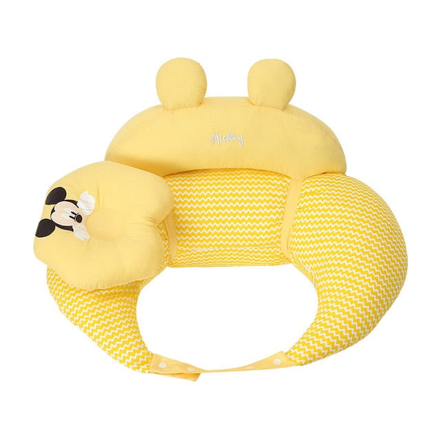 Disney Mickey Feeding Artifact Breastfeeding Pillow Belt Seat Pillow Anti-Swelling Milk Chair Support Pillow