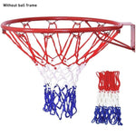 6 Mm Basketball Rim Mesh Net Durable Basketball Net Net Mesh Standard Goal Nylon Hoop Rims Duty Rim Fits Heavy Basketball Q4N0