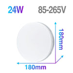 LED Ceiling Panel Light Ultrathin Lamp Square Round 6W 9W 18W 24W 36W 48W 85-265V LED Mounted Modern Down Lighting For Home Deco