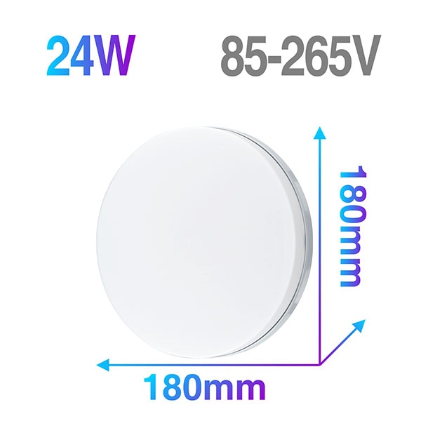 LED Ceiling Panel Light Ultrathin Lamp Square Round 6W 9W 18W 24W 36W 48W 85-265V LED Mounted Modern Down Lighting For Home Deco
