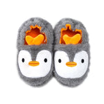 2019 Winter Cute Penguin Kids Slippers Comfortable Baby Warm Cotton Shoes Boys And Girls House Indoor Animal Plush Slippers