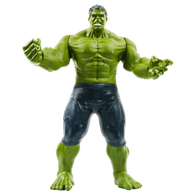 12''/30cm Marvel Avengers Toys Venom Batman Flash Superman Spiderman Thanos Hulk Iron Man Thor Action Figure Model For Kid Gifts