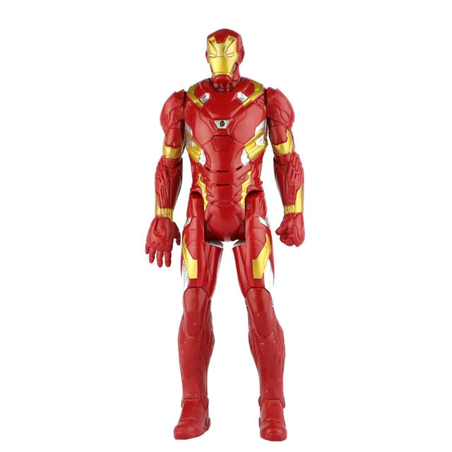 12''/30cm Marvel Avengers Toys Venom Batman Flash Superman Spiderman Thanos Hulk Iron Man Thor Action Figure Model For Kid Gifts