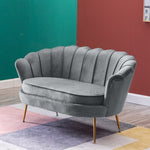 Nordic modern simple small apartment net red single sofa light luxury living room bedroom sofa seat solid wood frame soft sofas