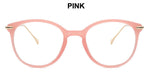Feishini Fake Eyewear Frame Unisex Small Fashion Eye glasses Frames Ladies Print Clear Glasses Frame Women Cat eye