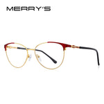 MERRYS DESIGN Women Fashion Trending Cat Eye Glasses Full Frame Ladies Myopia Eyewear Prescription Optical Eyeglasses S2028