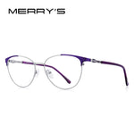 MERRYS DESIGN Women Fashion Trending Cat Eye Glasses Full Frame Ladies Myopia Eyewear Prescription Optical Eyeglasses S2028