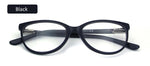 ESNBIE High Quality Ladies Cats Eye Glasses Frames Retro Acetate Women Fashionable Spectacle Frames Full Rim Eyeglasses
