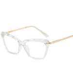 Oulylan Retro Glasses Frame Women Eyeglasses Computer Myopia Optical Female Vintage Ladies Eyewear Clear Lens Spectacle Frame