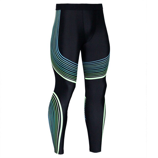 Sport Leggings Men Compression Pants  Male Sportswear Clothing Gym Compression Fitness Athletic Trousers Male Jogging