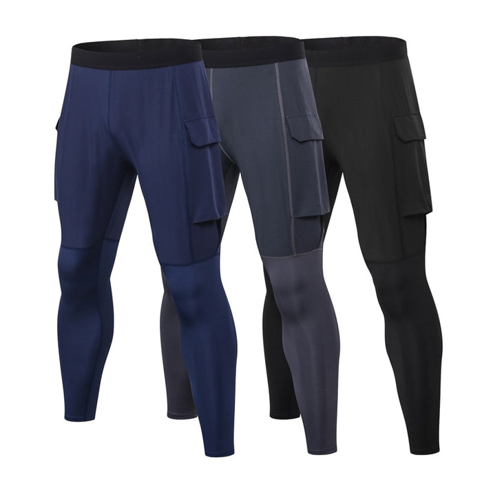 MEN Running Sport Pants Sweatpants Quick-Drying Fitness Jogging Pants Trousers Athletic Workout Gyms Pant Legging Tracksuit