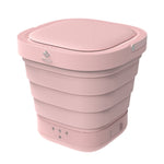 220V Foldable Portable Electric Washing Machine Mini Automatic Clothes Washing Machine EU/AU/UK/US Plug