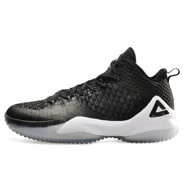 PEAK Men Streetball Master Basketball Shoes Breathable Anti-slip Wearable Basketball Sneakers Rebound Gym Outdoor Sports Shoes