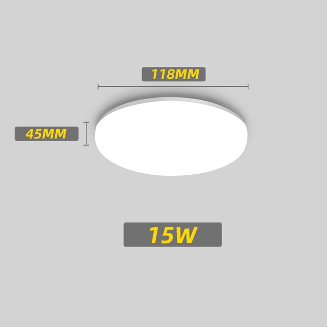 Led Ceiling Lights 220V 15W 20W 30W 50W Modern Ceiling Lamp Panel Light Lighting UFO Surface Mount For Living Room Home Kitchen