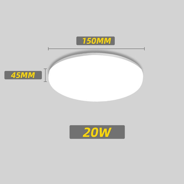 Led Ceiling Lights 220V 15W 20W 30W 50W Modern Ceiling Lamp Panel Light Lighting UFO Surface Mount For Living Room Home Kitchen