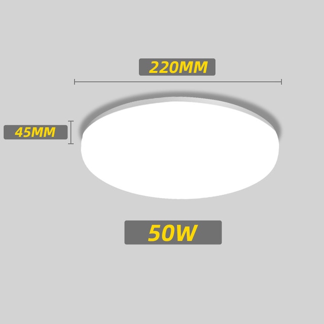 Led Ceiling Lights 220V 15W 20W 30W 50W Modern Ceiling Lamp Panel Light Lighting UFO Surface Mount For Living Room Home Kitchen