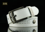 Men's Pin Buckle rivet Stud Retro Belt punk style Teenage students jeans waistband p70 causal fashion