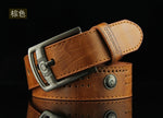 Men's Pin Buckle rivet Stud Retro Belt punk style Teenage students jeans waistband p70 causal fashion
