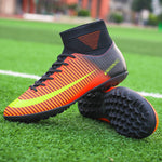 MWY Adult Kids Futzalki for Men Boys Centipede Soccer Shoes Cleats Boot Futsal Professional Shoe Football High Ankle Sneakers