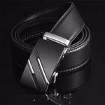 [LFMB]Famous Brand Belt Men Top Quality Genuine Luxury Leather Belts for Men,Strap Male Metal Automatic Buckle