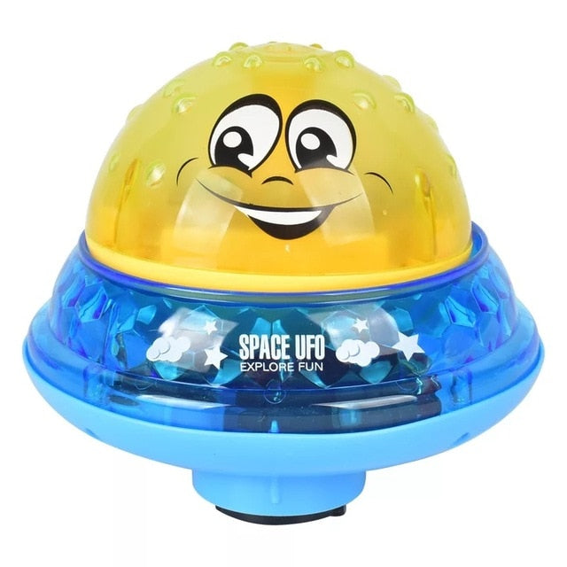 Funny Infant Bath Toys Baby Electric Induction Sprinkler Ball with Light Music Children Water Spray Play Ball Bathing Toys Kids