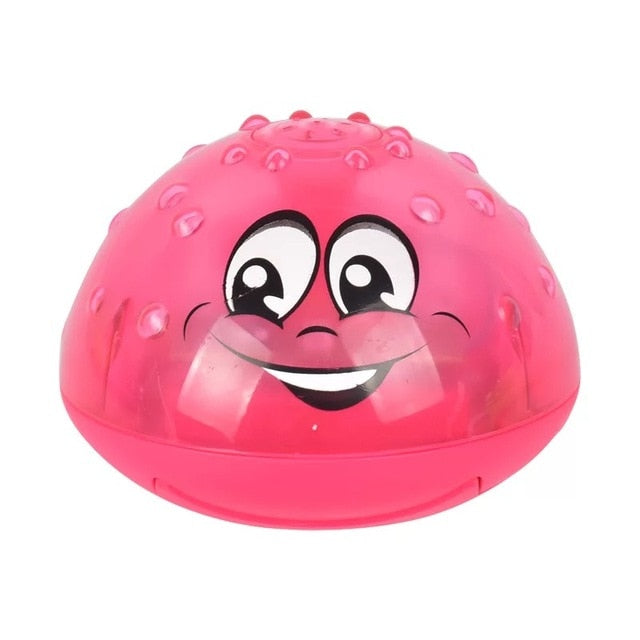 Funny Infant Bath Toys Baby Electric Induction Sprinkler Ball with Light Music Children Water Spray Play Ball Bathing Toys Kids