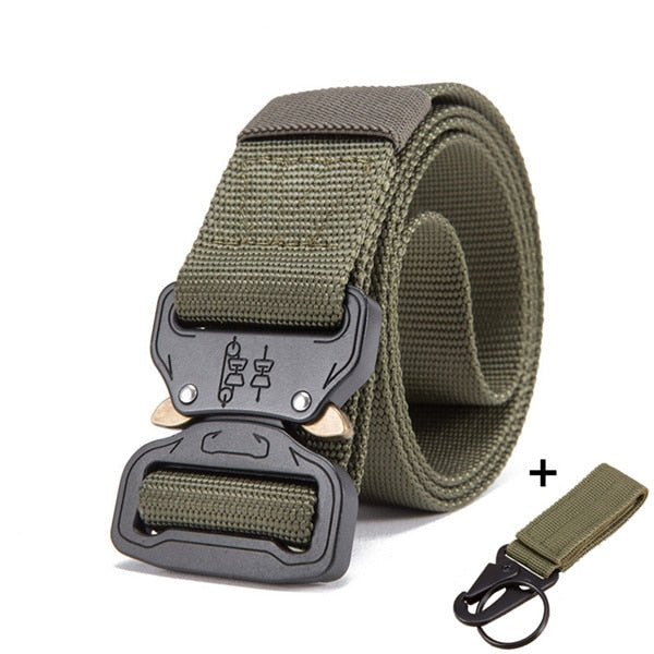 125-140long big size Belt Male Tactical military Canvas Belt Outdoor Tactical Belt men's Military Nylon Belts Army ceinture hom