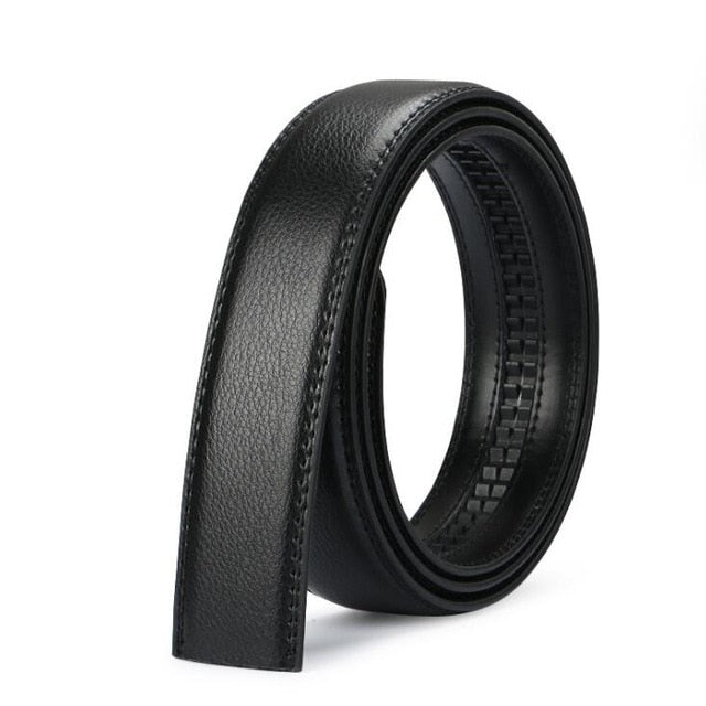 Ceintures à boucle automatique 3.5cm pour hommes | Ceintures sans boucle, ceinture de marque pour hommes, bonne qualité, véritable, ceinture en Jeans, livraison gratuite