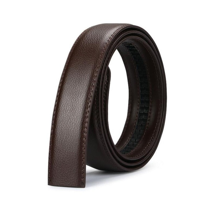 Ceintures à boucle automatique 3.5cm pour hommes | Ceintures sans boucle, ceinture de marque pour hommes, bonne qualité, véritable, ceinture en Jeans, livraison gratuite