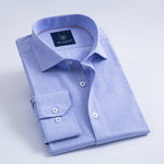 Men's Slim Fit Pinstripe Shirt Fashion Long Sleeve High Quality Men Clothing Soft Comfortable Wedding Formal Business Office