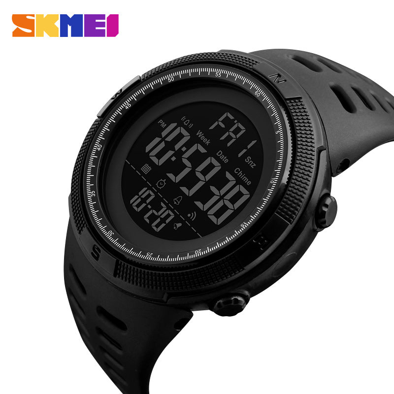 SKMEI 2019 Fashion Outdoor Sport Watch Men Clock Multifunction Watches Alarm Chrono 5Bar Waterproof Digital Watch Reloj Hombre