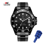 Drop Verzending Tevise Top Merk Mannen Mechanisch Horloge Automatische Fashion Luxe Rvs Mannelijke Klok Relogio Masculino 2020