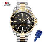 Drop Verzending Tevise Top Merk Mannen Mechanisch Horloge Automatische Fashion Luxe Rvs Mannelijke Klok Relogio Masculino 2020