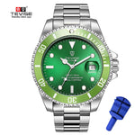 Drop Verzending Tevise Top Merk Mannen Mechanisch Horloge Automatische Fashion Luxe Rvs Mannelijke Klok Relogio Masculino 2020