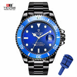 Drop Verzending Tevise Top Merk Mannen Mechanisch Horloge Automatische Fashion Luxe Rvs Mannelijke Klok Relogio Masculino 2020