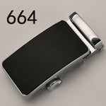 Fashion Luxury Glod Alloy Automatic Pu Belt Buckles for Men's Leather Waist Belts for Men Pants Belt Buckles 3.5cm Mens Belt