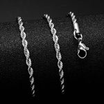 24inches Gold Gold Color Stainless Steel Cuban Link Chain Necklace For Men Jewerly Snake/Box/Hanging/Curb/Flat/Twist Chain