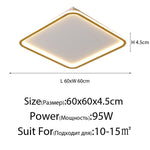 Ceiling LED Lights For Living room Bedroom Fixtures Ring Modern Gold Bedroom Lighting Indoor Home Decoration Plafon Lamp Lustre