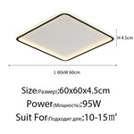 Ceiling LED Lights For Living room Bedroom Fixtures Ring Modern Gold Bedroom Lighting Indoor Home Decoration Plafon Lamp Lustre