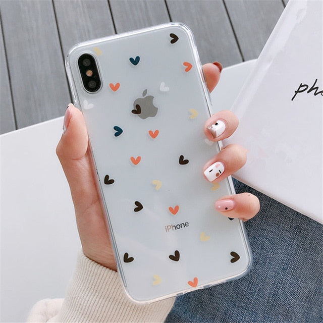 Love Heart Case For Huawei P20 Lite Pro Phone Cover for Huawei P30 lite P 30 Pro Mate 20 lite Honor 8X Back Case Silicone Fundas