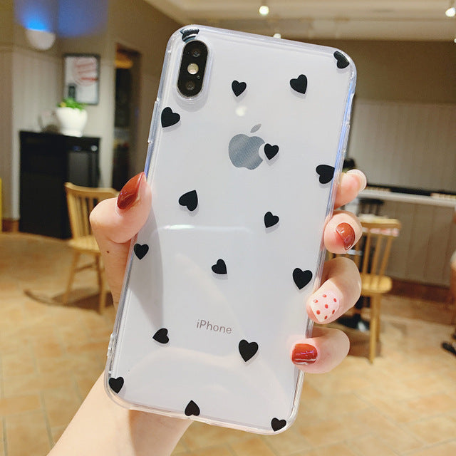 Love Heart Case For Huawei P20 Lite Pro Phone Cover for Huawei P30 lite P 30 Pro Mate 20 lite Honor 8X Back Case Silicone Fundas