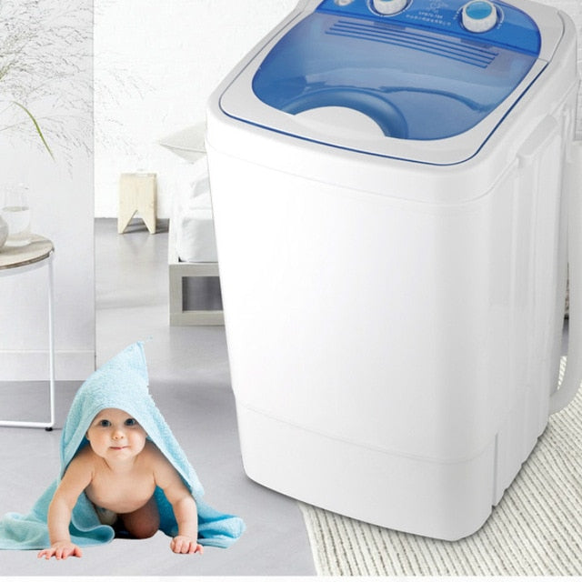 Top Loading  220VSingle Barrel Mini Washing Machine  Washer and Dryer  Washing Machine  Portable Washing Machine