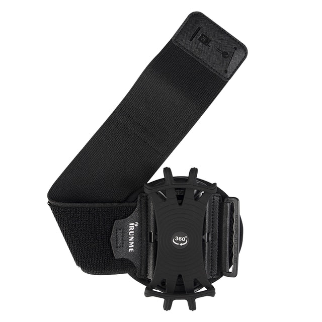 Removable rotating sports phone wristband running wrist bag generation driving takeaway navigation arm bag fitness cycling trave