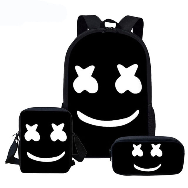 Cute Smiley Face Custom Bagpack School Bags For Boys Girls Student Children School Backpack Satchel Kids Book Bag Mochila