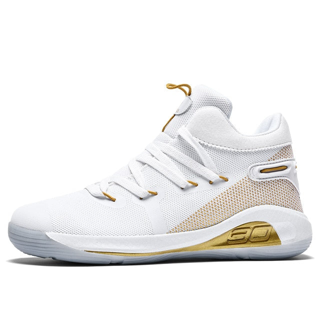 2020 New Basketball Shoes Men Non-slip Cushioning Basket Ball Kids Sport Shoes Training High Top Sneakers Women Curry 6 Shoes