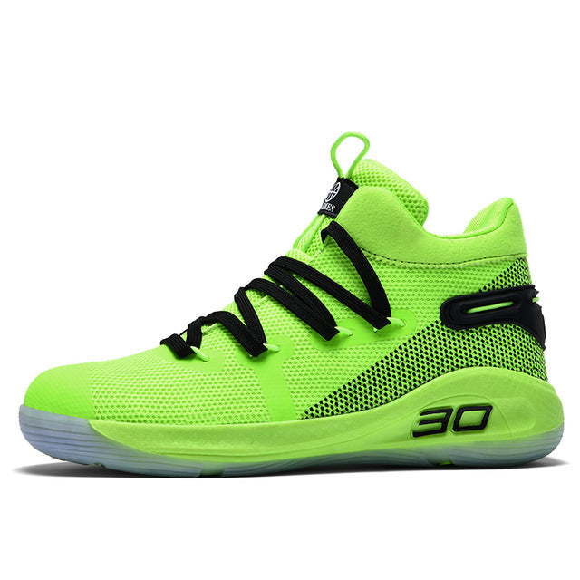 2020 New Basketball Shoes Men Non-slip Cushioning Basket Ball Kids Sport Shoes Training High Top Sneakers Women Curry 6 Shoes