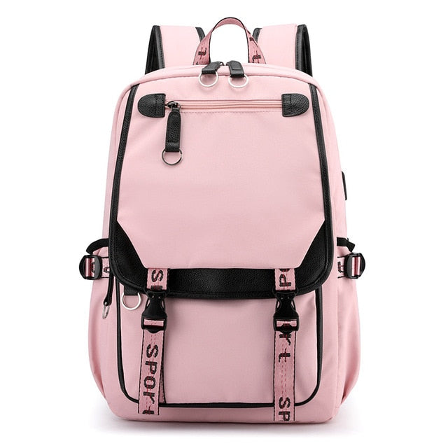 OKKID children school bags for girls kids book bag cute pink backpack girl gift waterproof big school backpack for teenage girl