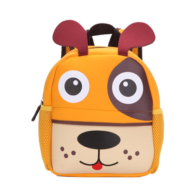 2020 New 3D Animal Children Backpacks Brand Design Girl Boys Backpack Toddler Kids Neoprene School Bags Kindergarten Cartoon Bag