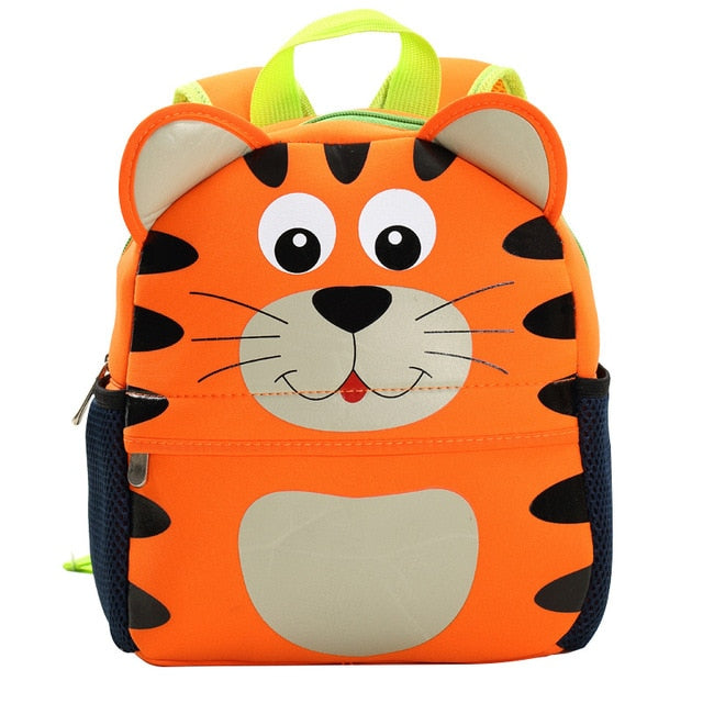 2020 New 3D Animal Children Backpacks Brand Design Girl Boys Backpack Toddler Kids Neoprene School Bags Kindergarten Cartoon Bag